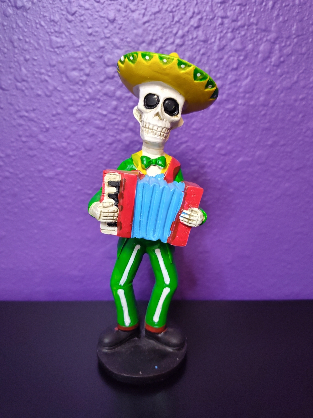 Day Of The Dead Skeleton Accordion Player
